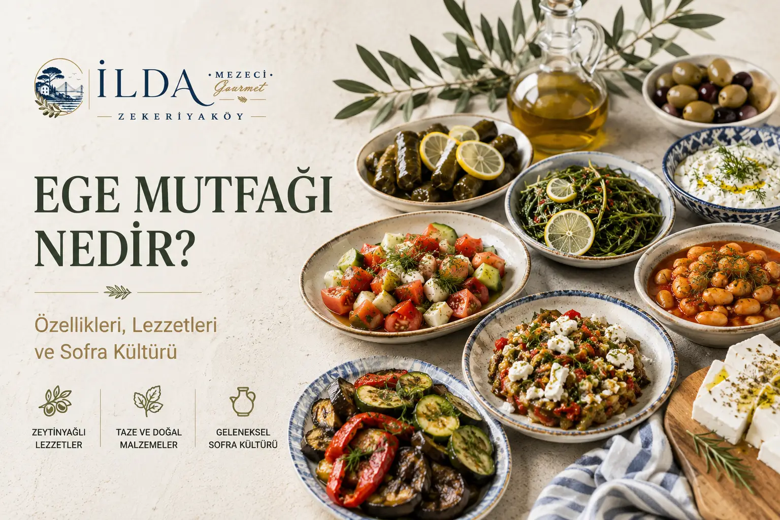 Ege Mutfağı Nedir? Özellikleri, Lezzetleri ve Sofra Kültürü