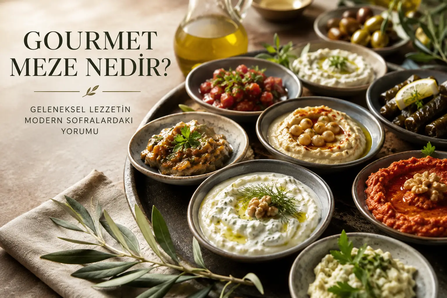 Gourmet Meze Nedir? Geleneksel Lezzetin Modern Sofralardaki Yorumu