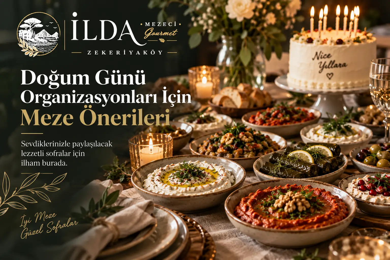 Doğum Günü Organizasyonları İçin Meze Önerileri
