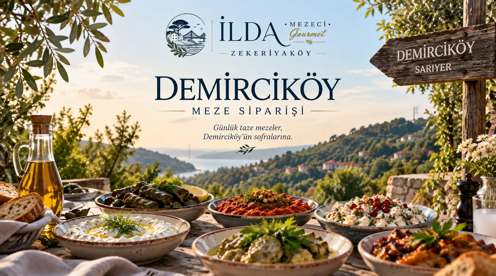 Demirciköy Meze Siparişi - İLDA MEZE